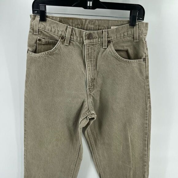 Levi’s orange tag vintage mens acid wash grey gray relaxed fit tapered leg jeans - Picture 4 of 12